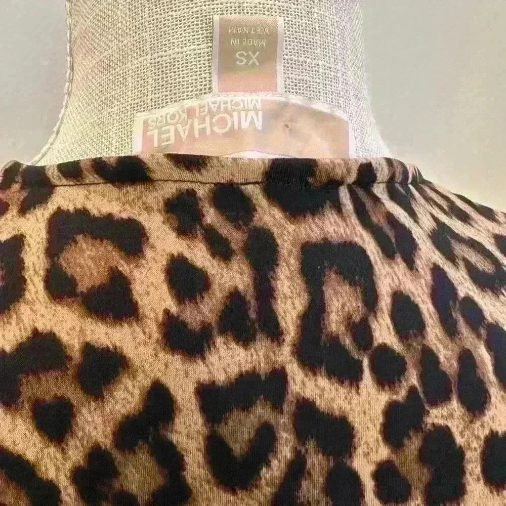 Michael Kors Leopard print dress - Picture 7 of 9